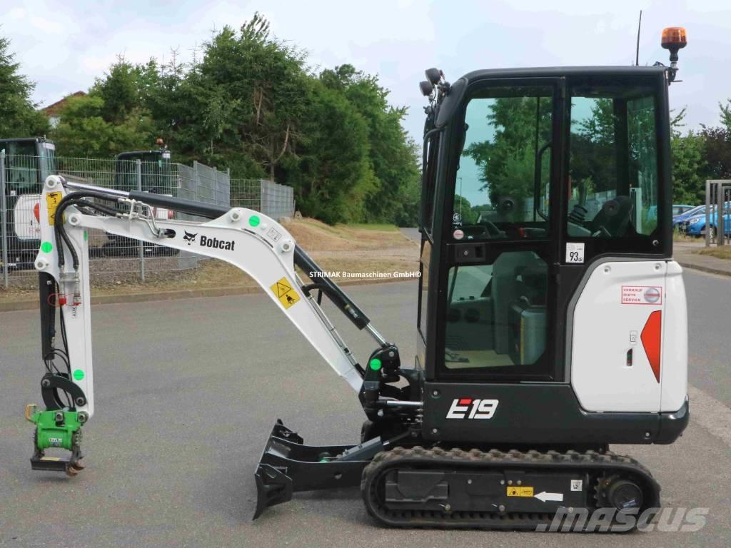 Bobcat E 19 Mini Escavadoras <7t