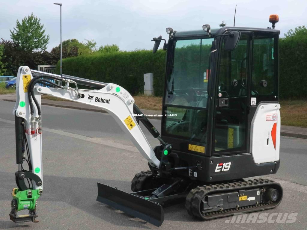 Bobcat E 19 Mini Escavadoras <7t