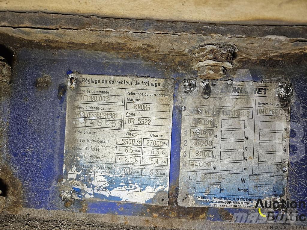 Lamberet YS-2P5 Semi Reboques Cortinas Laterais