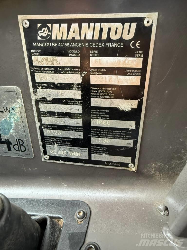 Manitou MT 1440 Manipuladores telescópicos
