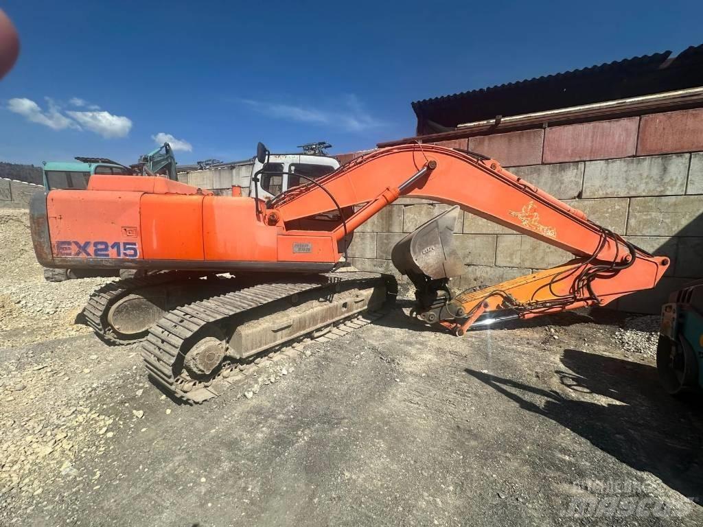 Fiat-Hitachi EX 215 Escavadoras de rastos