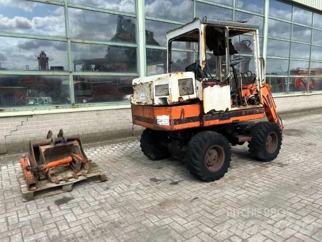 Kubota KH -16 W  4X4 Escavadoras de rodas