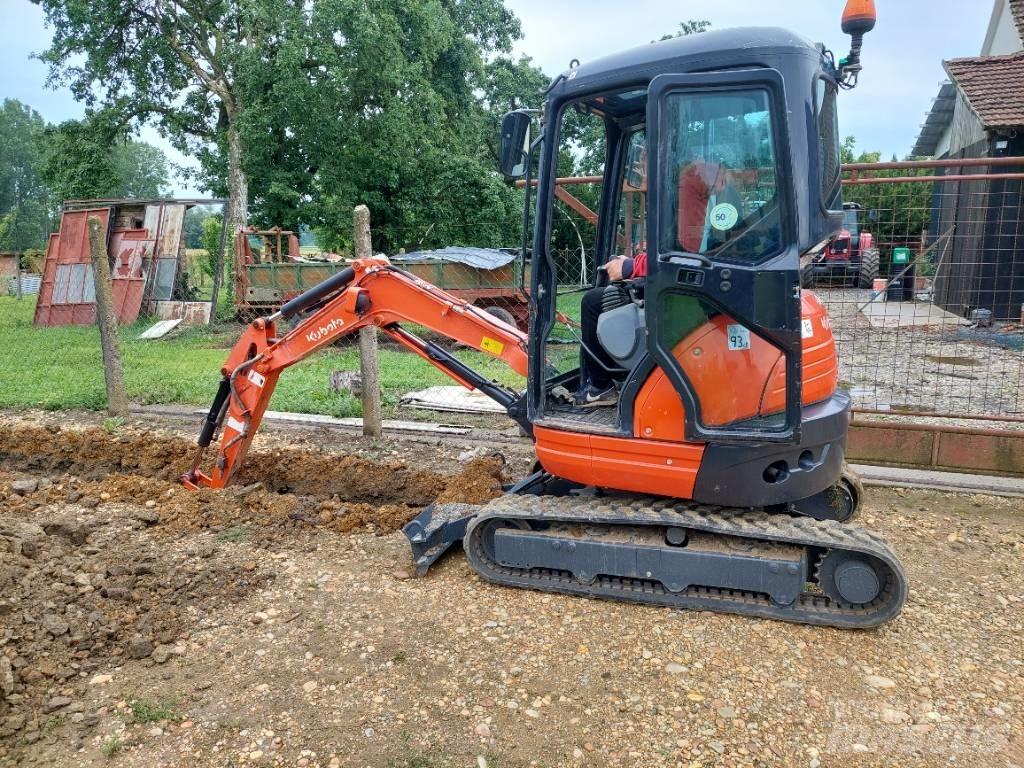 Kubota U20-3A Mini Escavadoras <7t