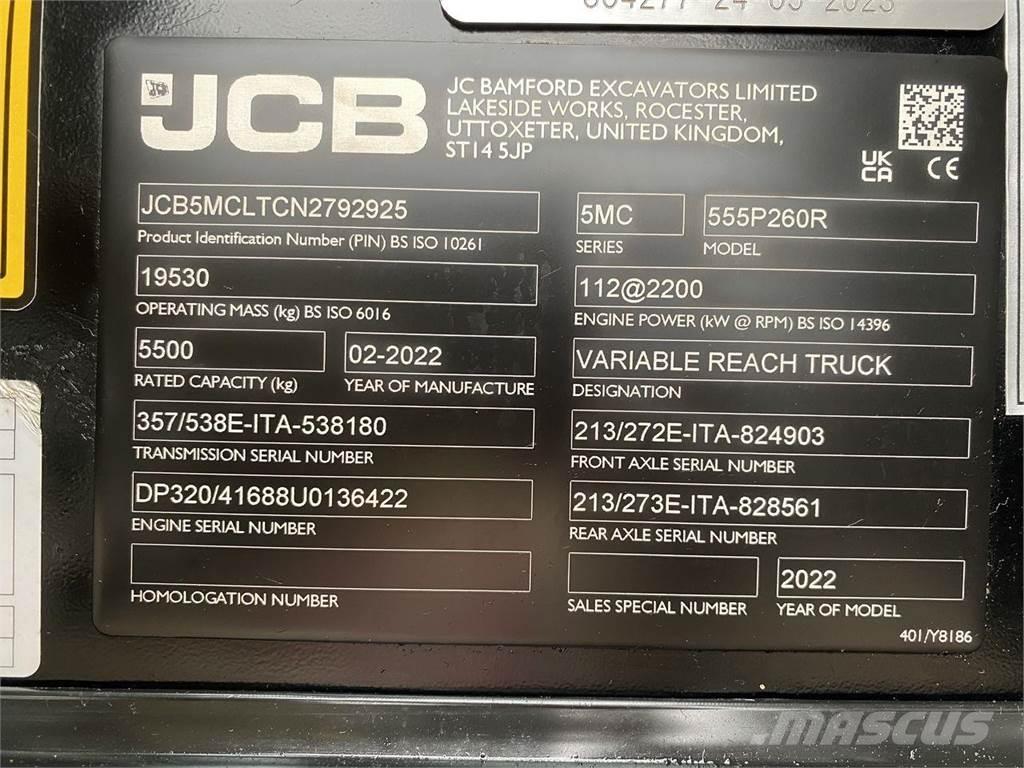 JCB 555-260R Manipuladores telescópicos