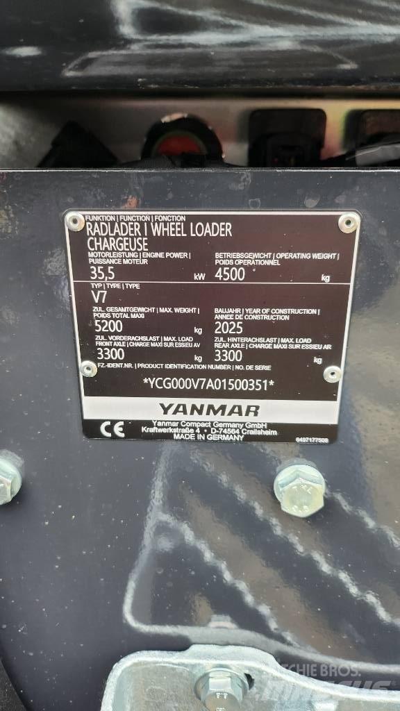 Yanmar Radlader V7HW Pás carregadoras de rodas