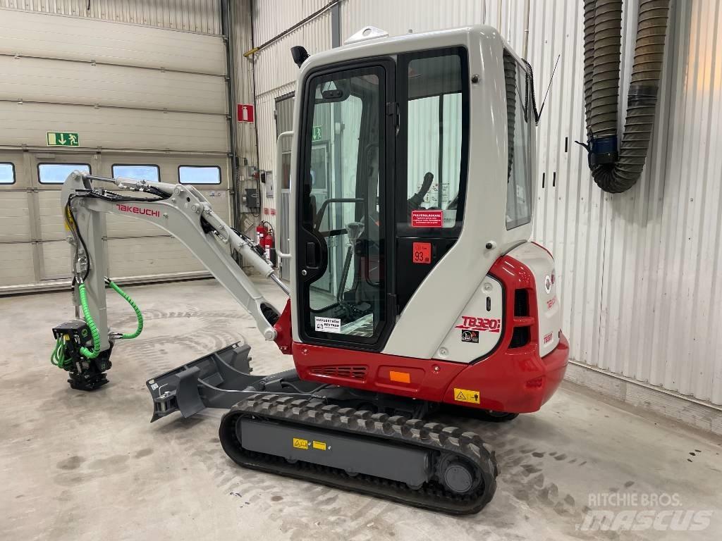 Takeuchi TB 320 Mini Escavadoras <7t