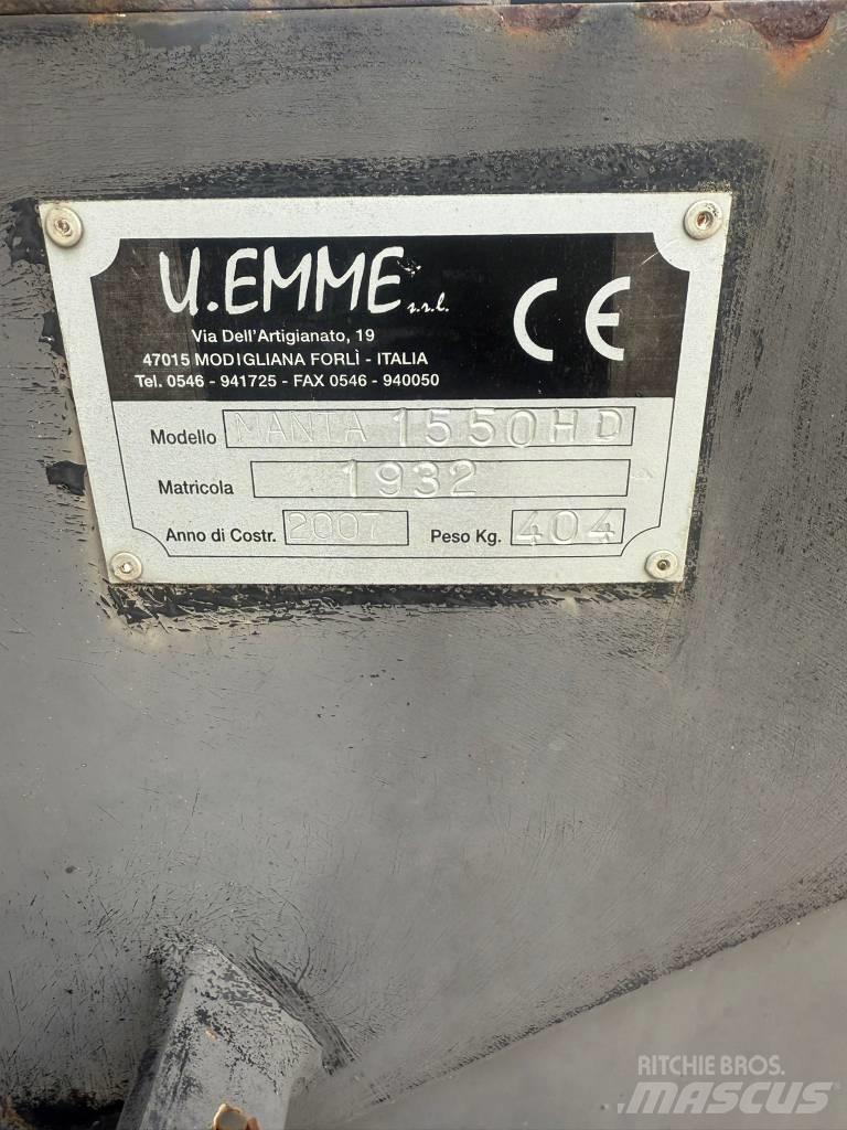  UEMME Manta 1550 HD Varredoras