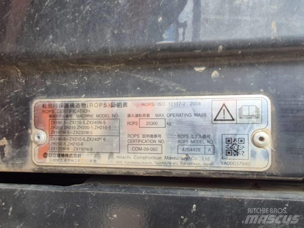 Hitachi ZX 170 W-6 Escavadoras de rodas