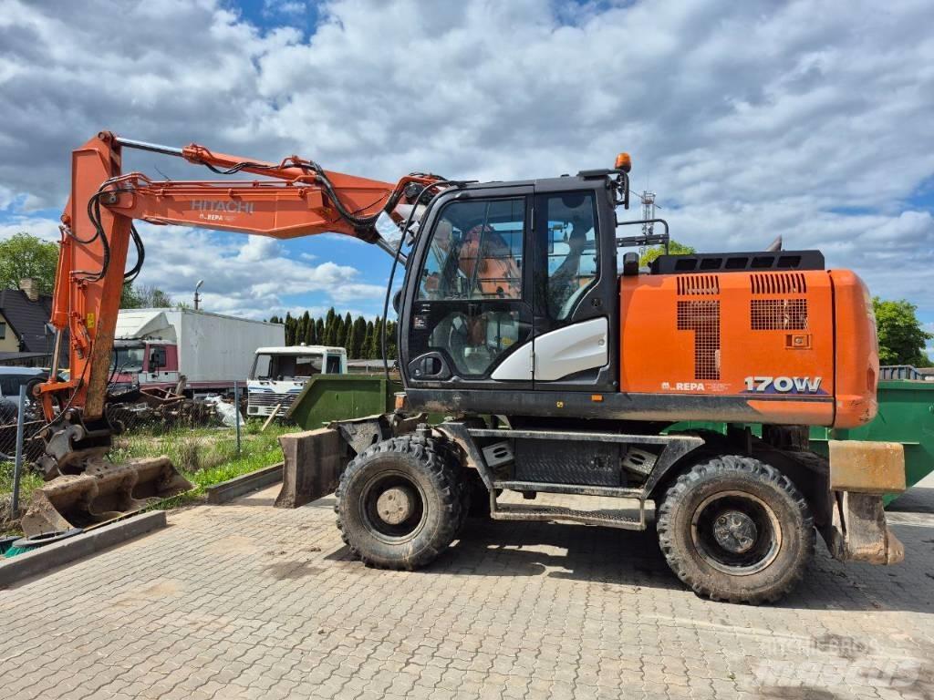 Hitachi ZX 170 W-6 Escavadoras de rodas