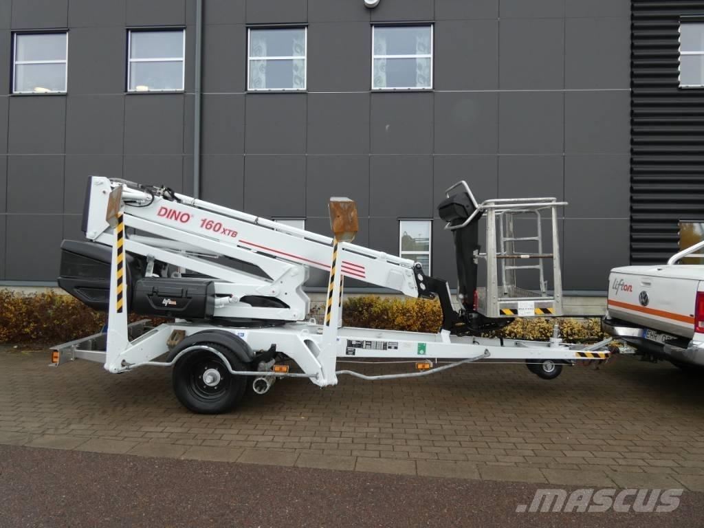 Dino 160 XTB Skylift Plataformas aéreas montadas em atrelados