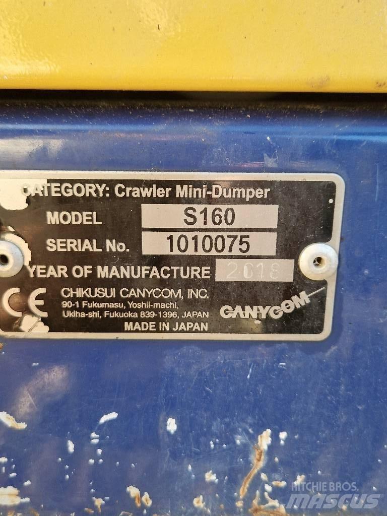 Canycom S 160 Dumpers de lagartas
