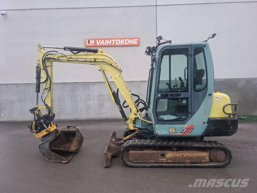 Yanmar B 37 V Mini Escavadoras <7t