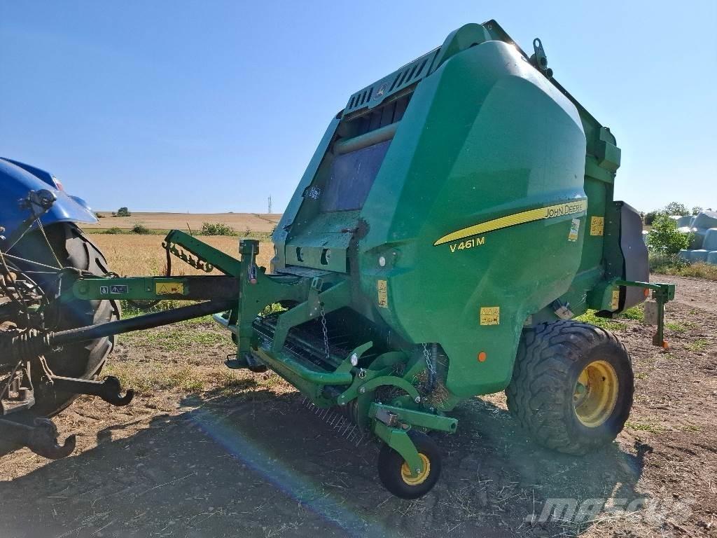 John Deere V461M Enfardadeira de rolos