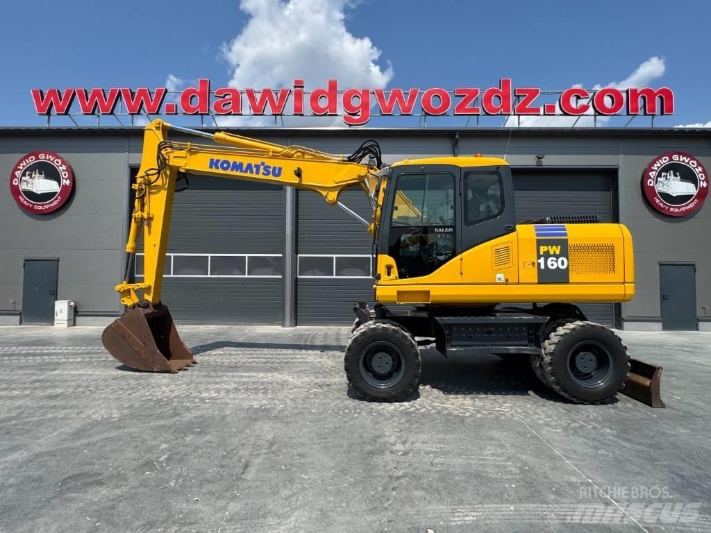 Komatsu PW 160 ES-7K Escavadoras de rodas