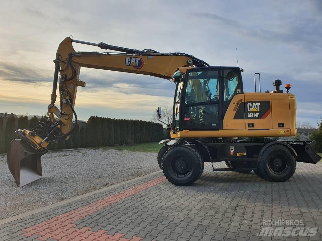 CAT M 314 F Escavadoras de rodas