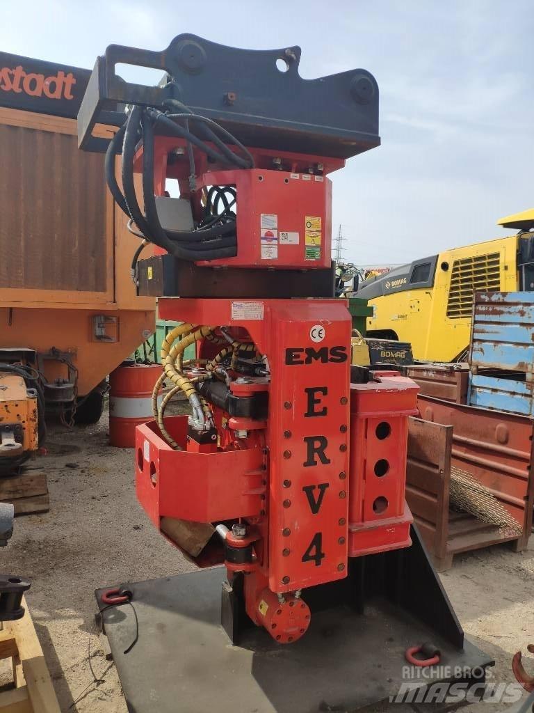  EMS ERV4 Side Grip Bate-estacas vibratório