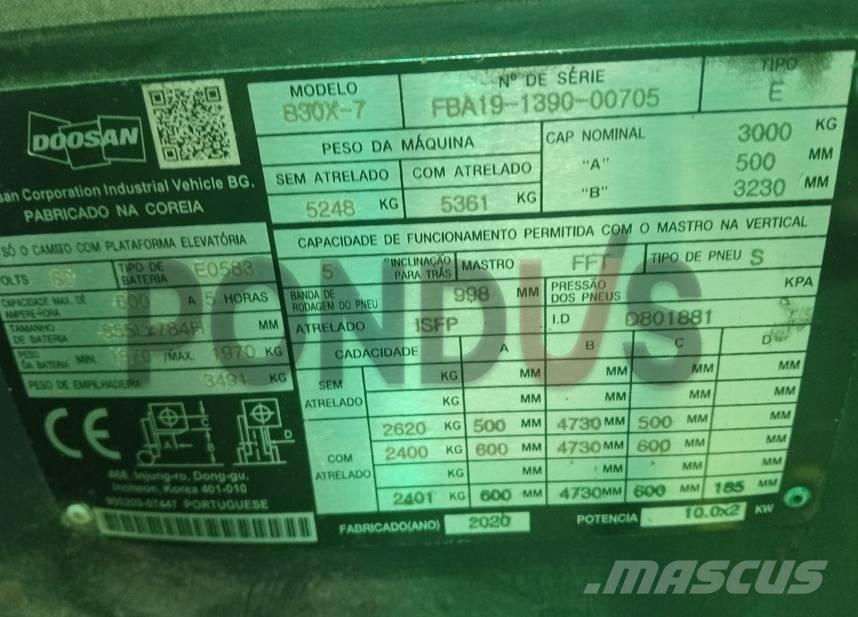 Doosan B22 Empilhadores eléctricos