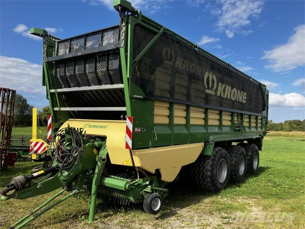 Krone ZX 560 GL Atrelados auto-carregadores