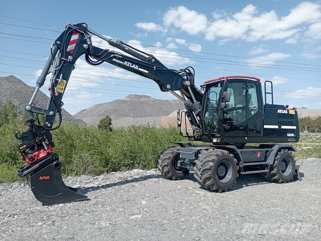 Atlas 185w Escavadoras de rodas