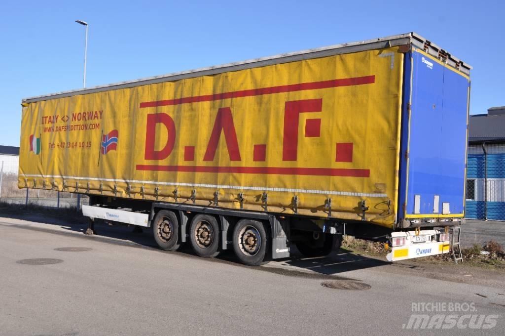 Krone Trailer Semi Reboques Cortinas Laterais