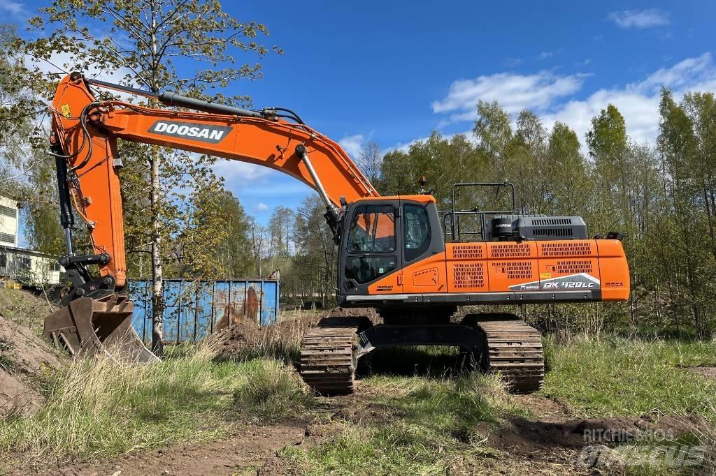 Doosan DX 420 LC Escavadoras de rastos