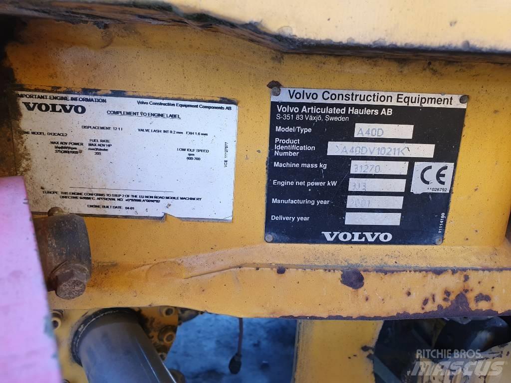 Volvo A 40 D Camiões articulados