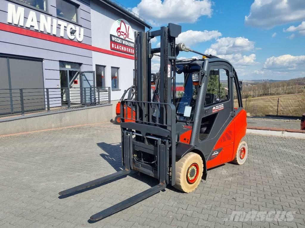 Linde H30T-02 Empilhadores a gás