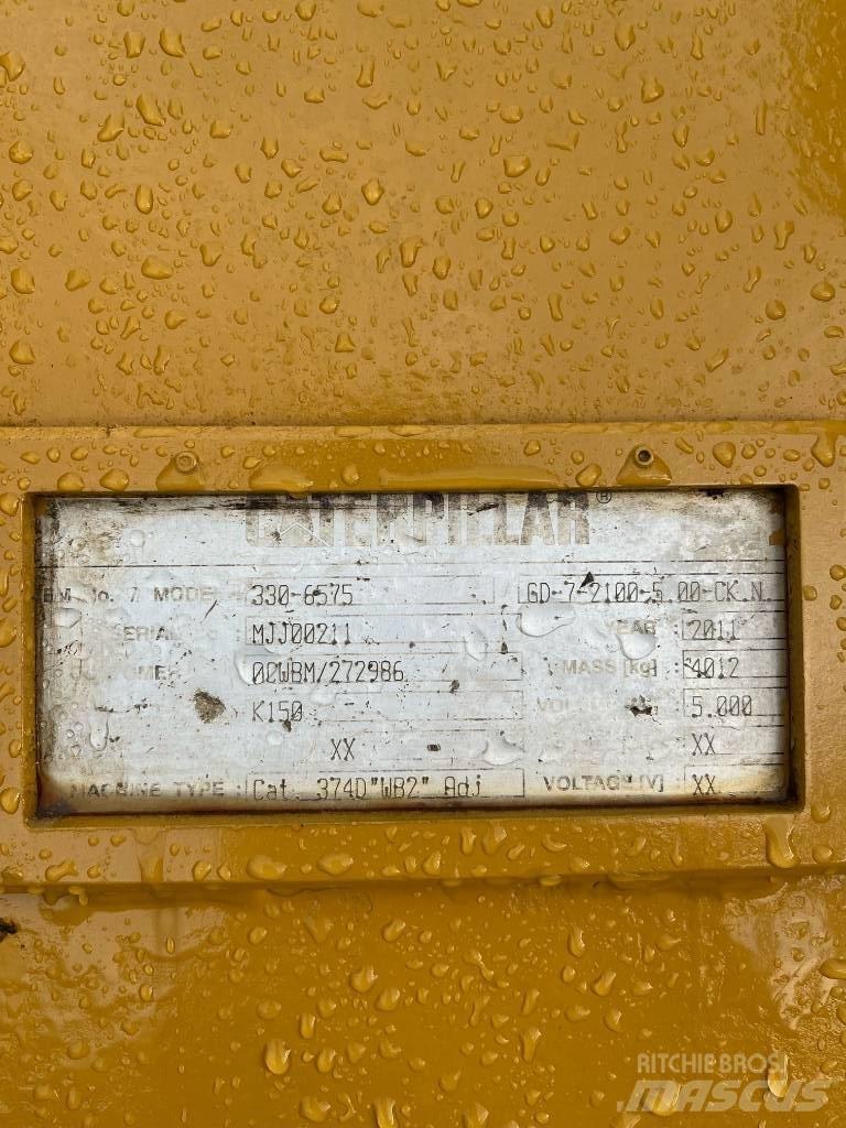 CAT 374 CAT Bucket Baldes