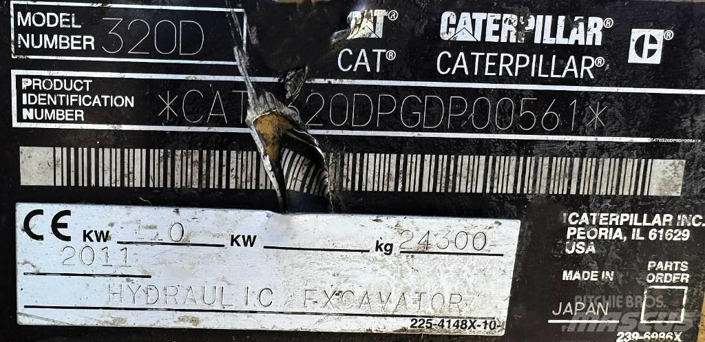 CAT 320 D L Escavadoras de rastos