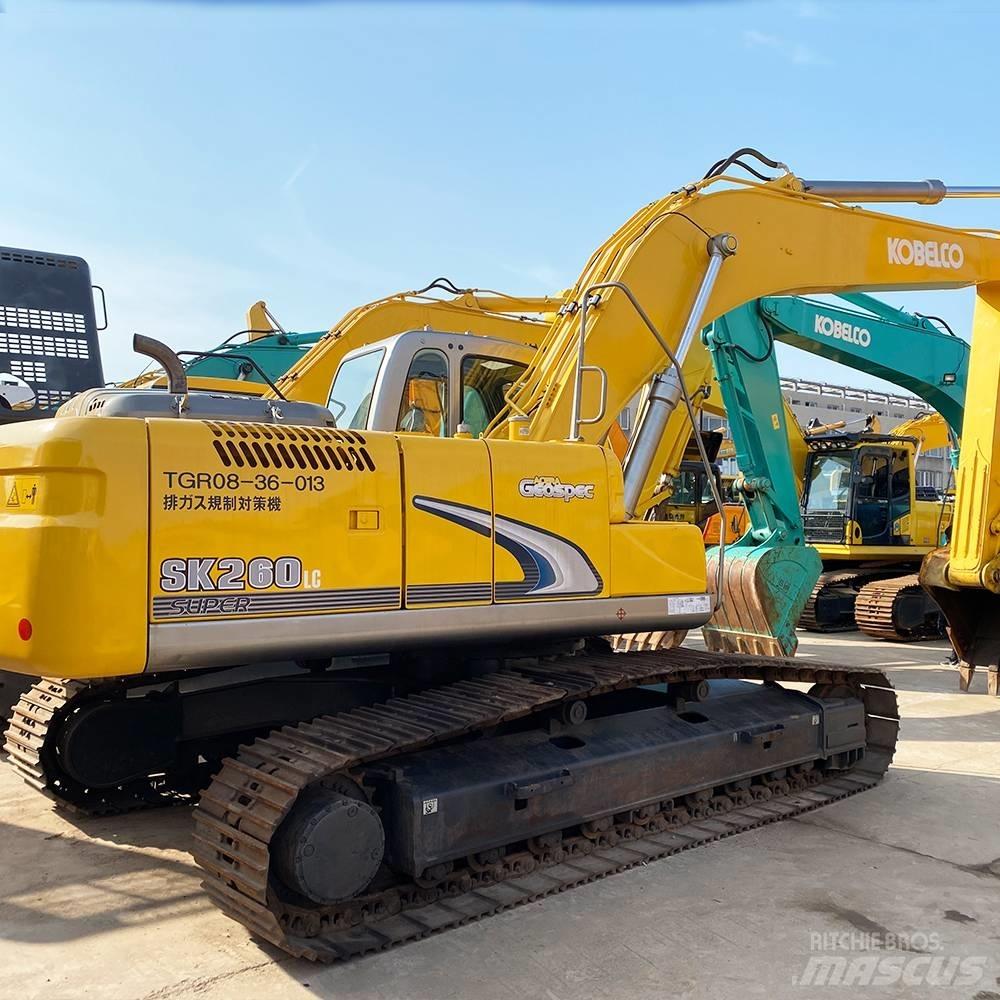 Kobelco SK260 Mini Escavadoras <7t