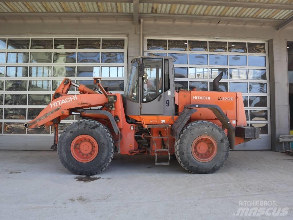 Hitachi LX 170 E Pás carregadoras de rodas