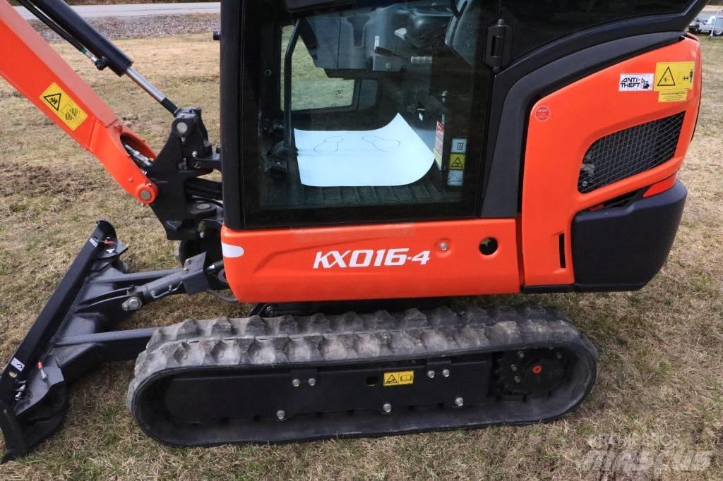 Kubota KX016-4 Mini Escavadoras <7t