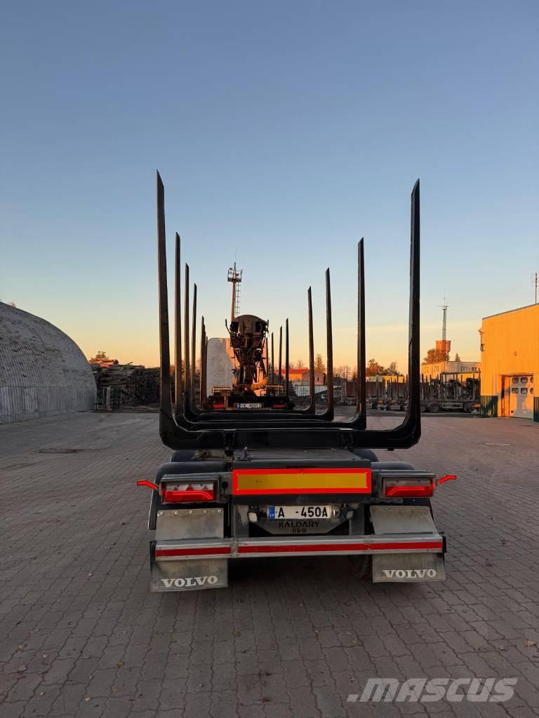  Kaldary Trailer Semi Reboques Transporte Madeira