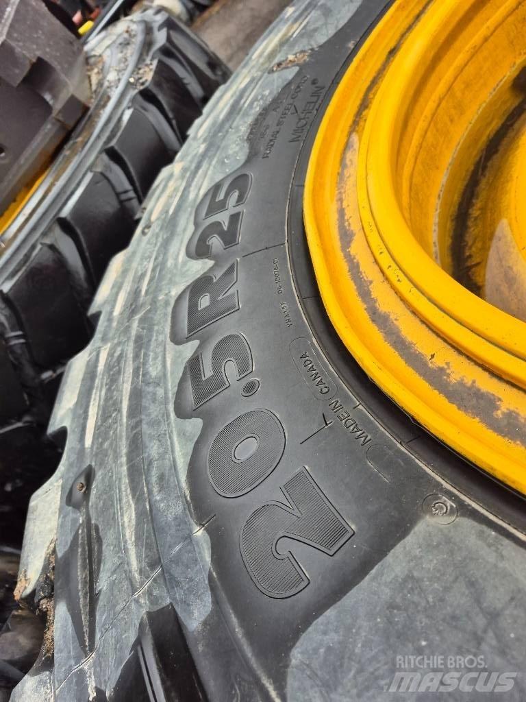 Michelin 20.5R25 Pneus, Rodas e Jantes