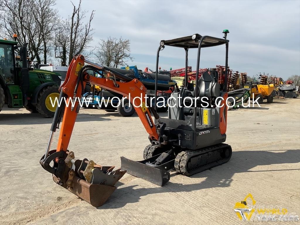 Doosan DX 17 Mini Escavadoras <7t