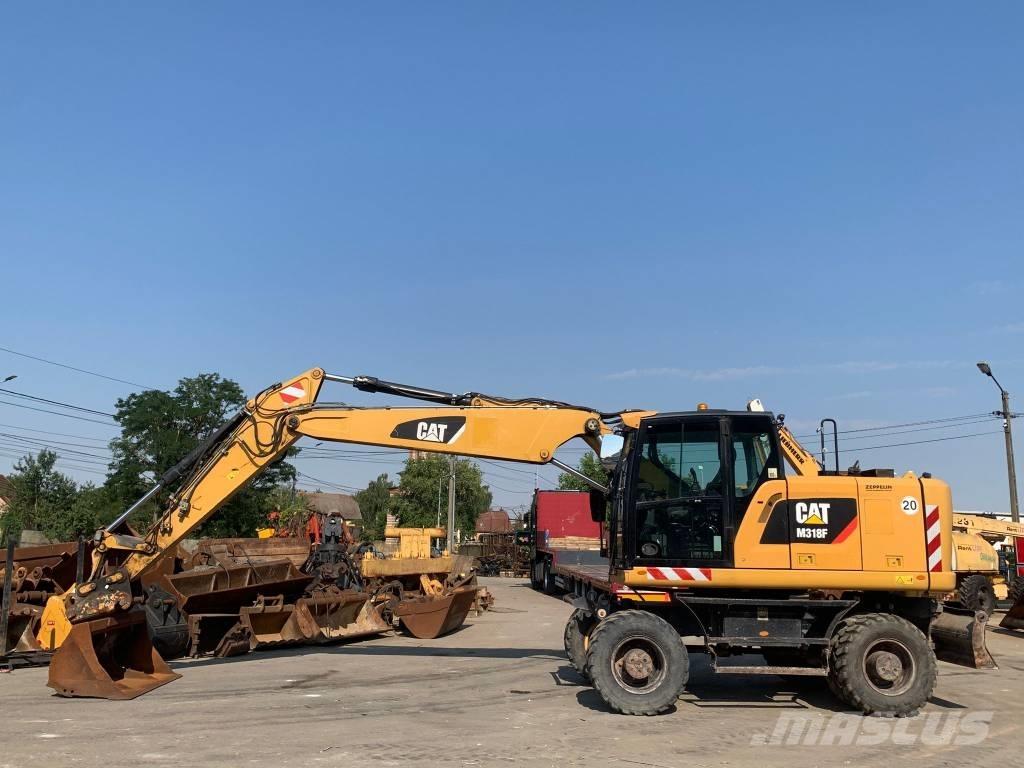 CAT M 318 F Escavadoras de rodas