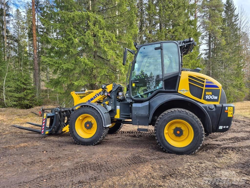Komatsu WA 100 M Pás carregadoras de rodas