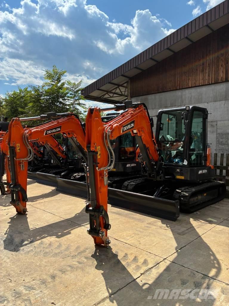 Develon DX 62 R-7 Mini Escavadoras <7t