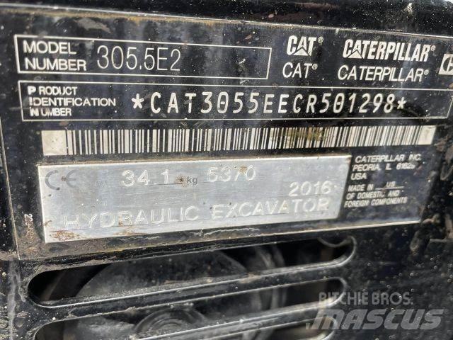 CAT 305,5 E2 Mini Escavadoras <7t