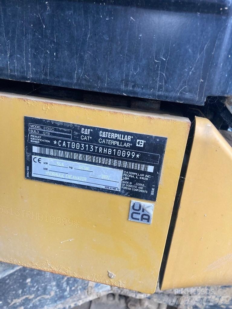 CAT 313 GC - nextgen Escavadoras de rastos