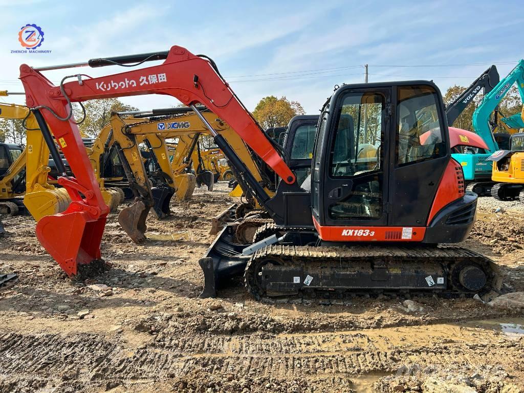 Kubota KX 183-3 Mini Escavadoras <7t