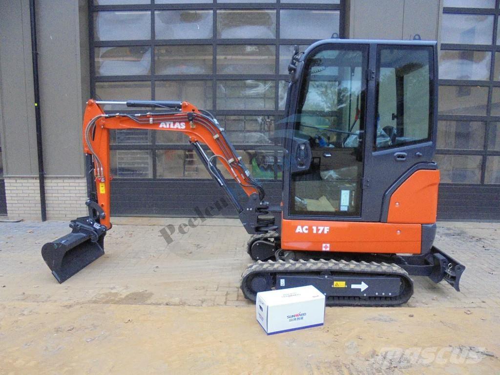 Atlas AC 17 F Mini Escavadoras <7t