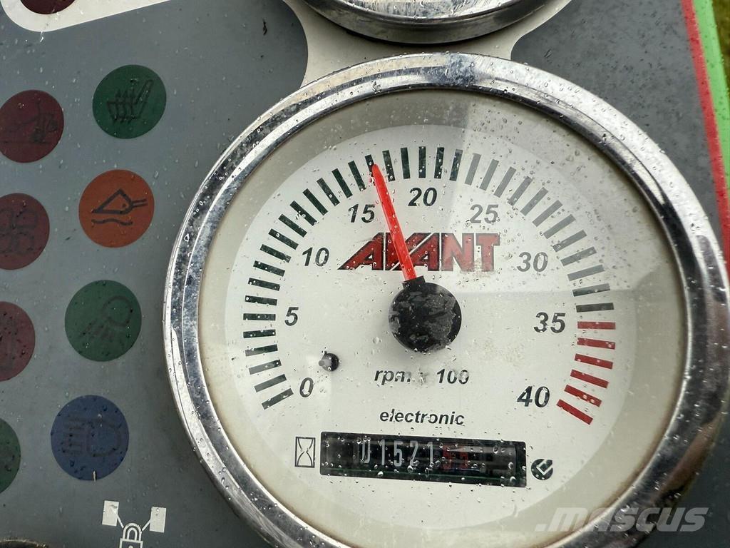 Avant 635 Pás carregadoras de rodas