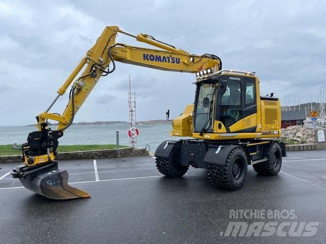 Komatsu PW168-11 Escavadoras de rodas