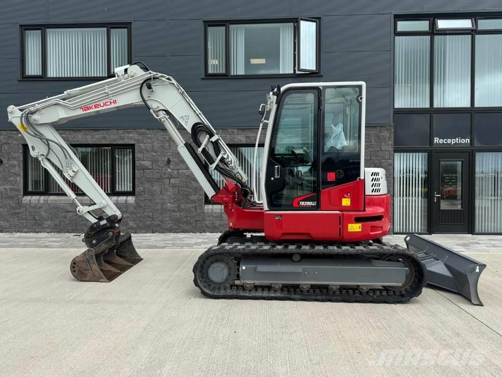 Takeuchi TB 280 FR Escavadoras Midi 7t - 12t