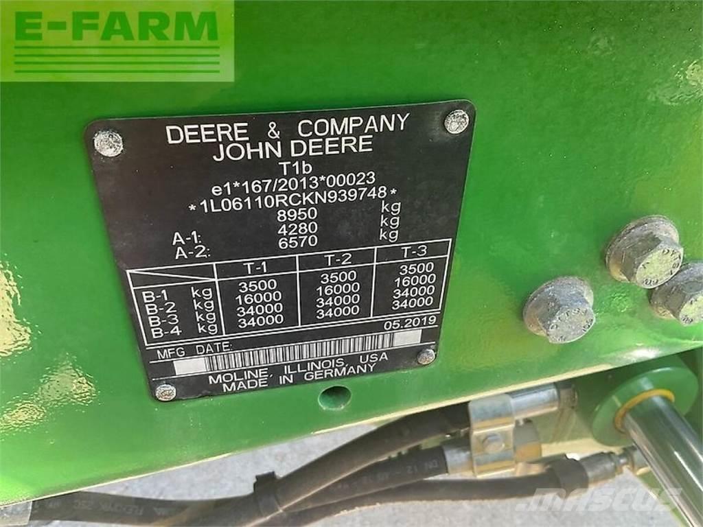 John Deere 6110r Tratores Agrícolas usados