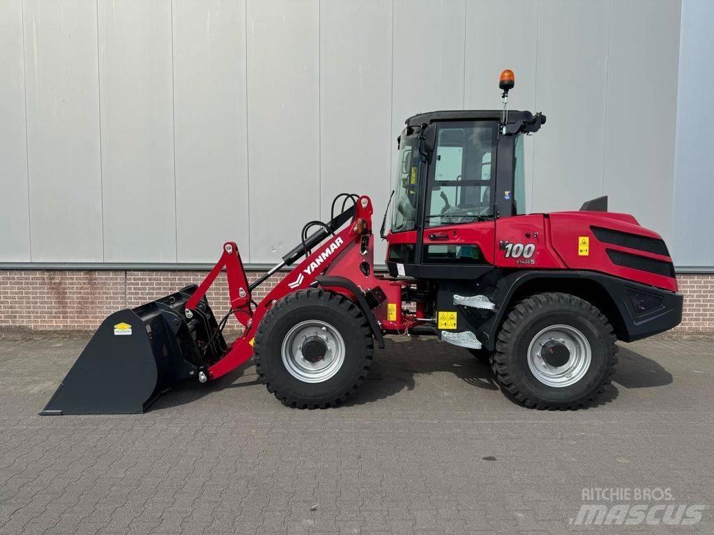 Yanmar V100-5 Pás carregadoras de rodas