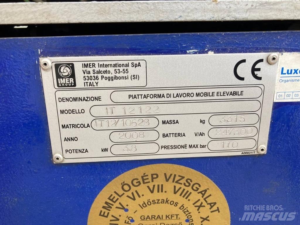 Iteco IT 12122 Elevadores de tesoura