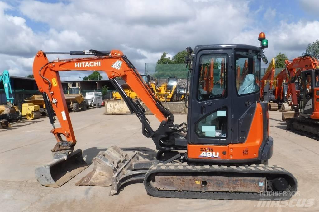 Hitachi ZX 48 U-6 Mini Escavadoras <7t