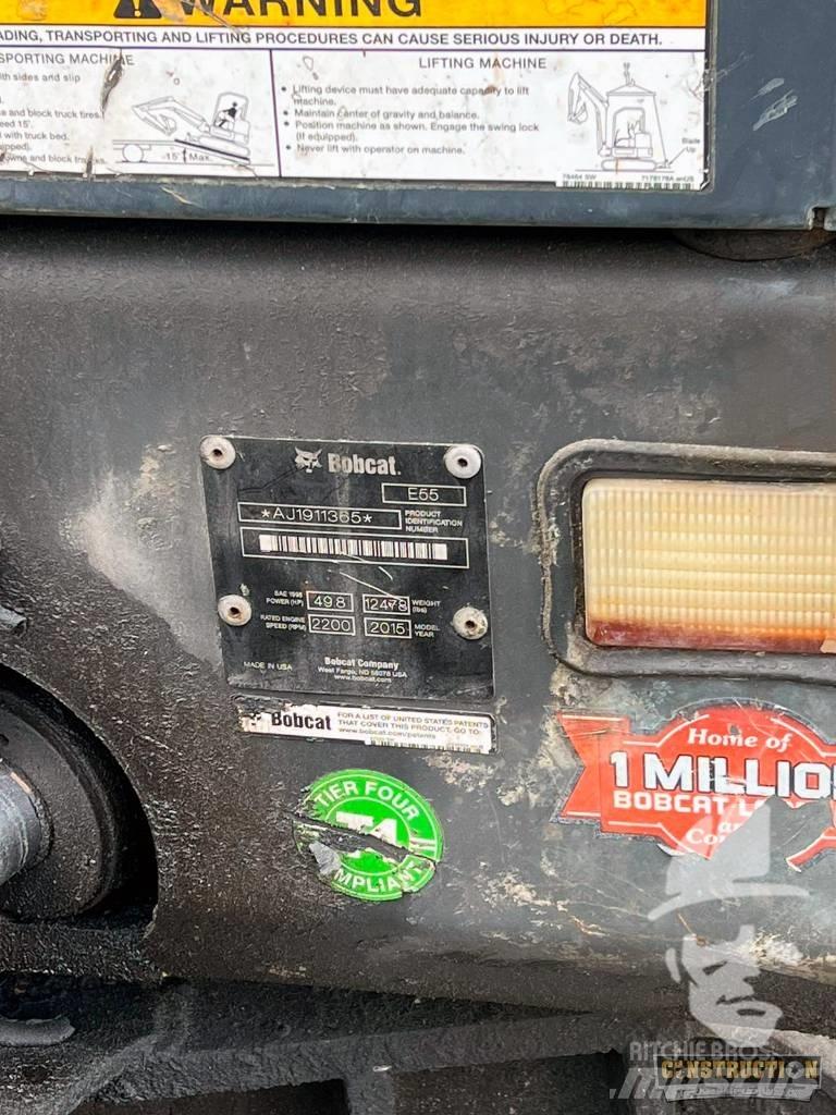 Bobcat E 55 Mini Escavadoras <7t